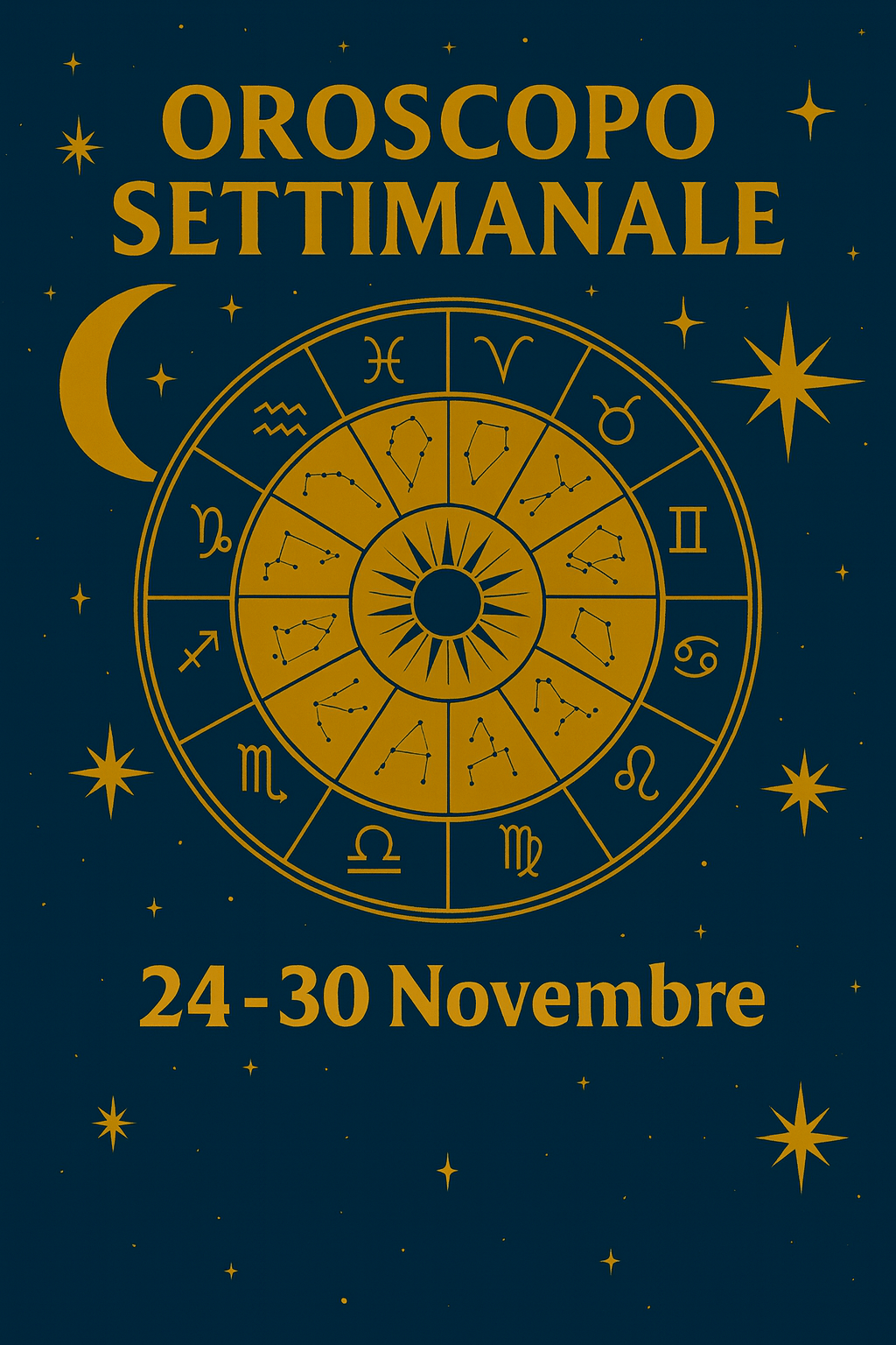 oroscopo settimanale