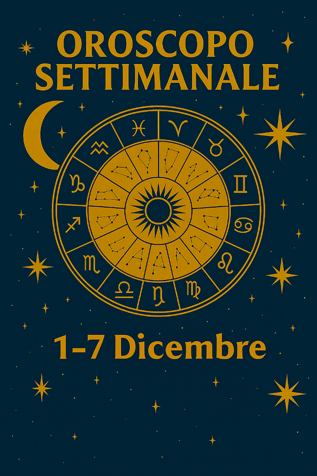 oroscopo della settimana