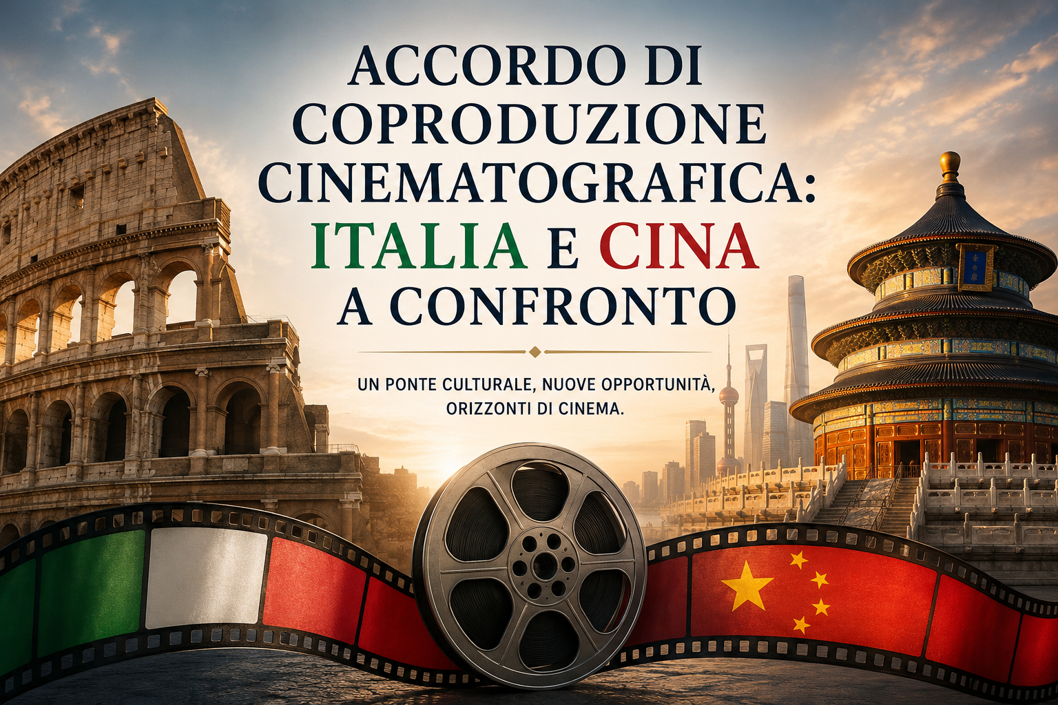 Accordo di Coproduzione Cinematografica Tra Italia e Cina