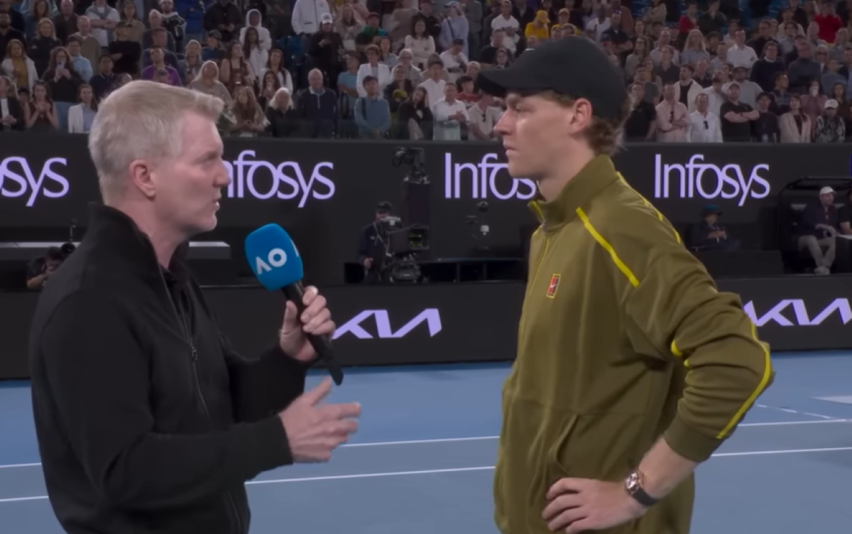 Jim Courier-Jannik Sinner