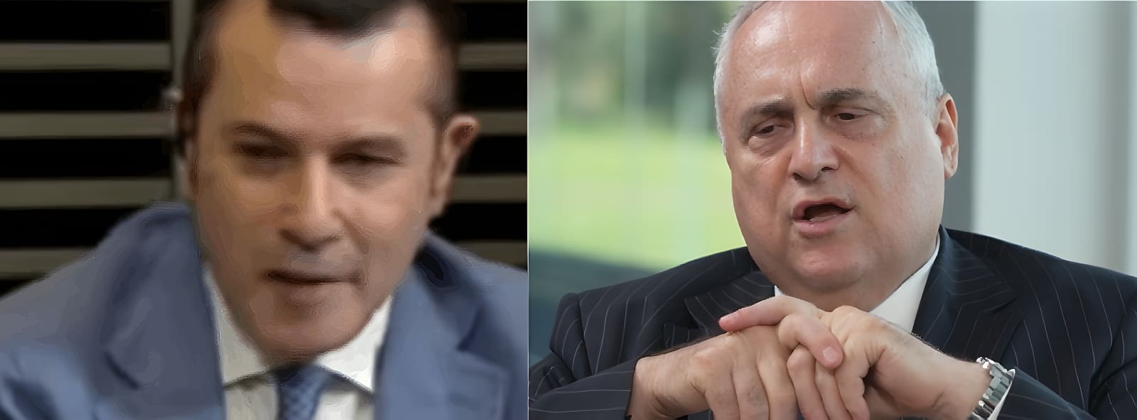 Claudio Lotito-Alfredo Pedullà