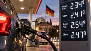 Prezzi carburante Germania oltre 3 euro