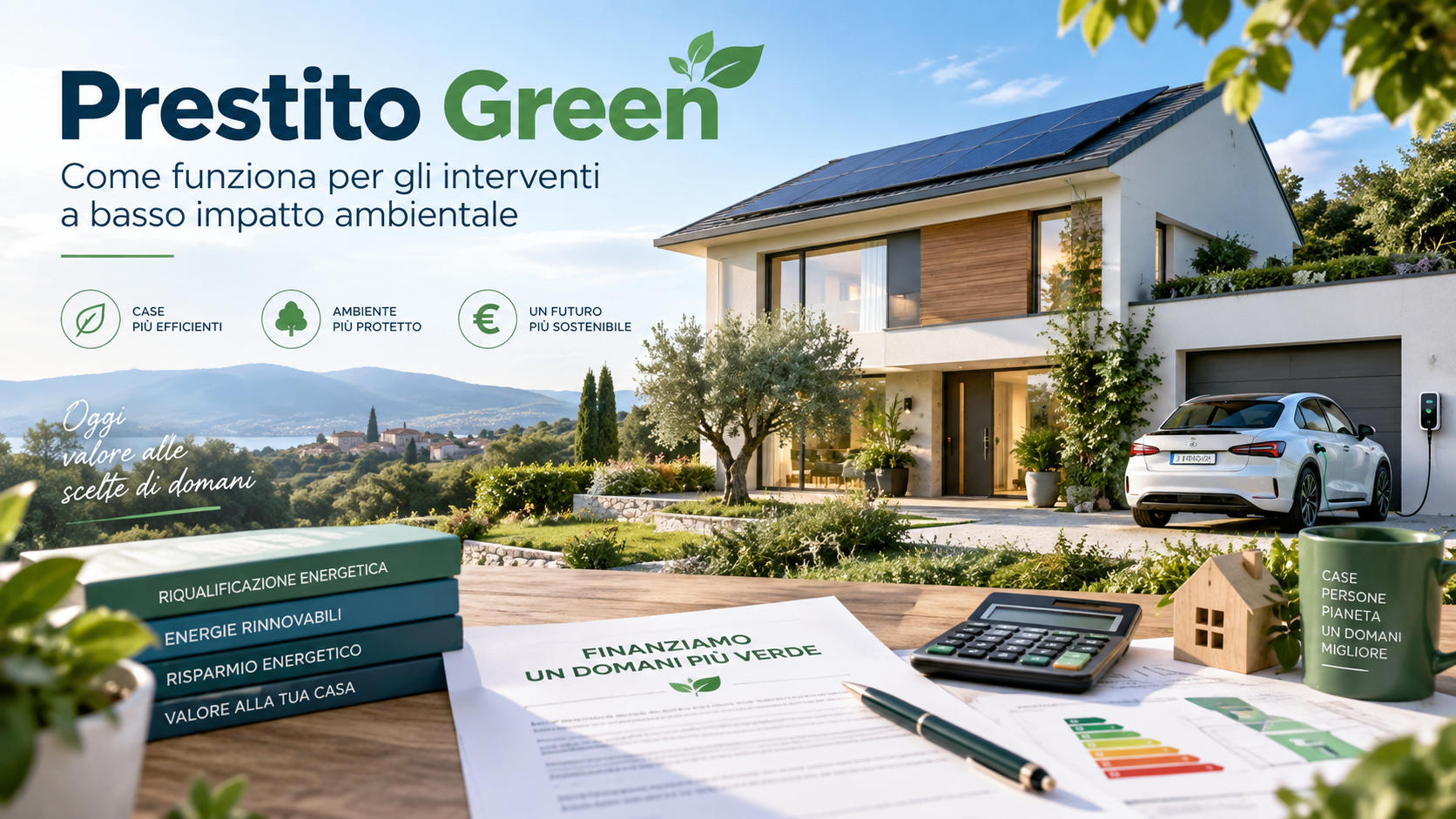Come funziona il Prestito Green per interventi a basso impatto ambientale